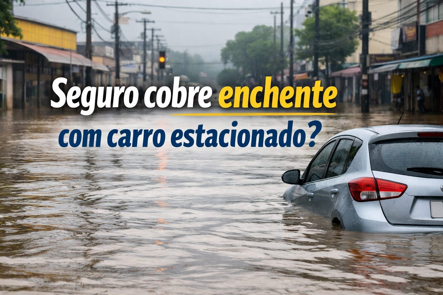seguro-cobre-enchente-carro-estacionado